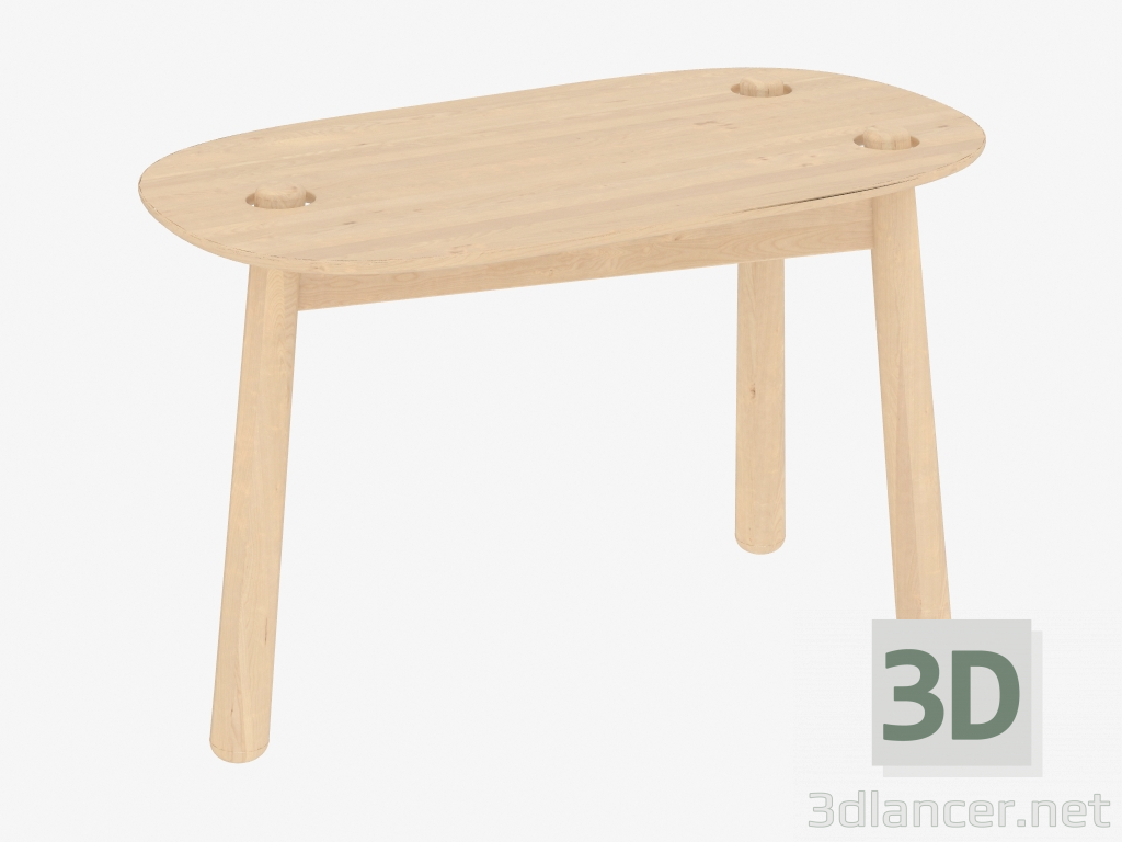 modèle 3D Table basse sur trois jambes Peg - preview