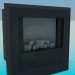 modèle 3D Sombre cheminée - preview