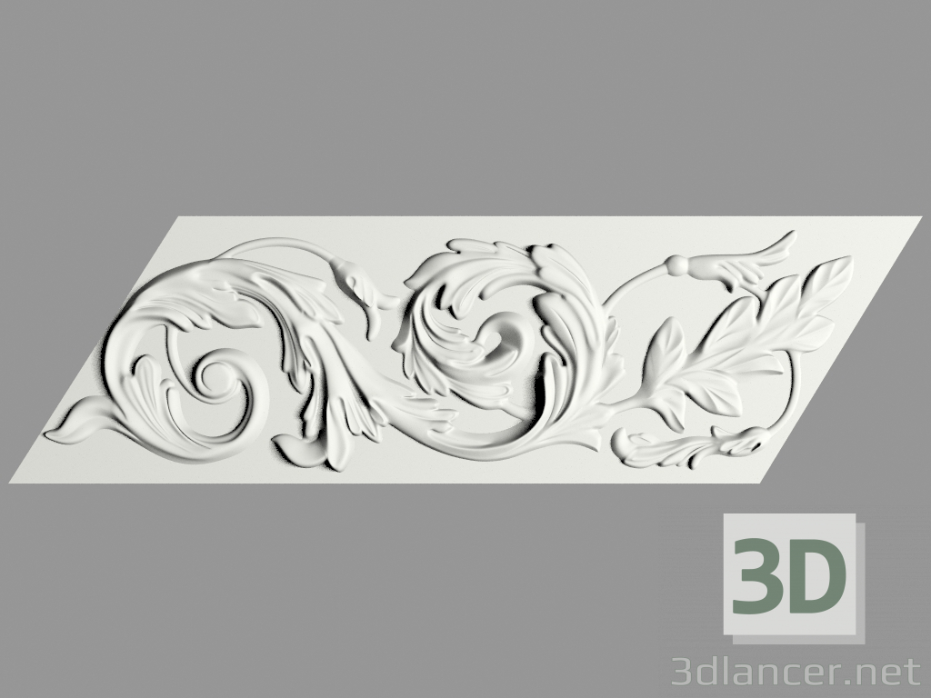 modèle 3D Frise (FR6) - preview