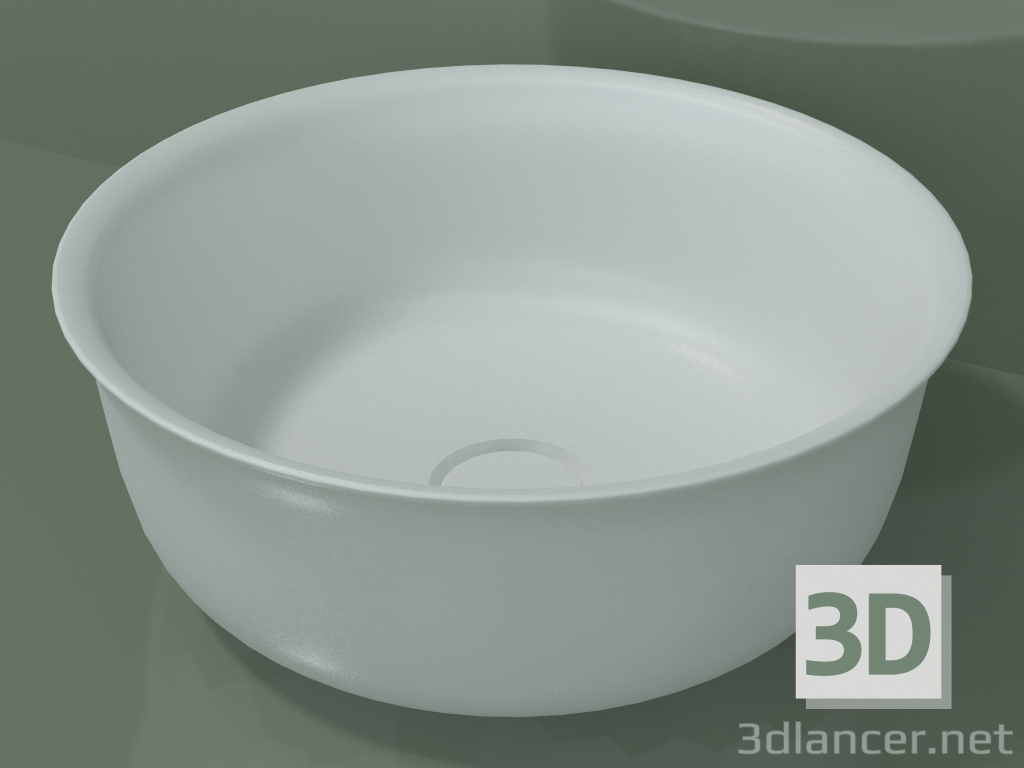 3D Modell Arbeitsplatte Waschbecken (01HM11201) - Vorschau