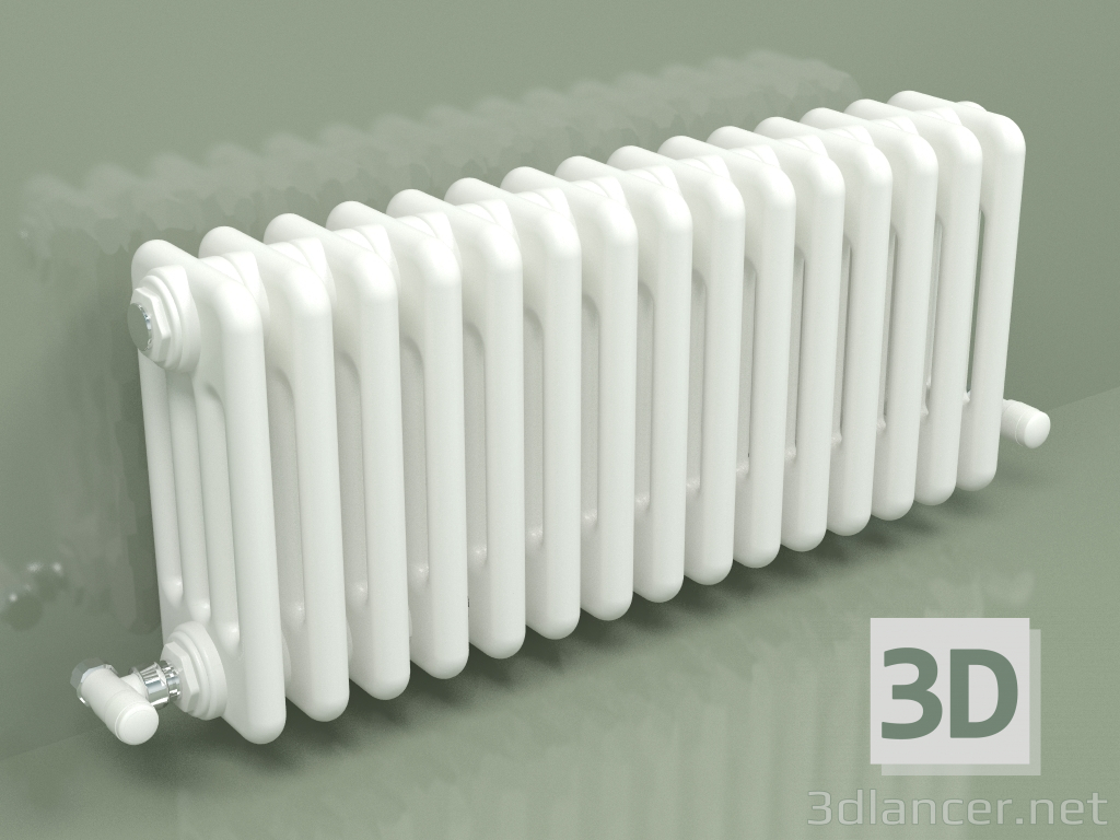 3D Modell Kühler TESI 4 (H 300 15EL, Standardweiß) - Vorschau