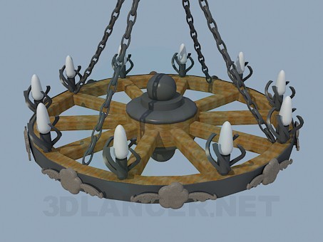 3d model Chandelier - preview 3d model Chandelier - preview