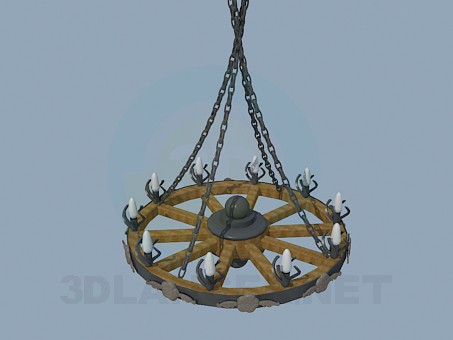 3d model Chandelier - preview 3d model Chandelier - preview