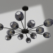 3d model Ceiling chandelier Nines (07616-12,19(05)) - preview