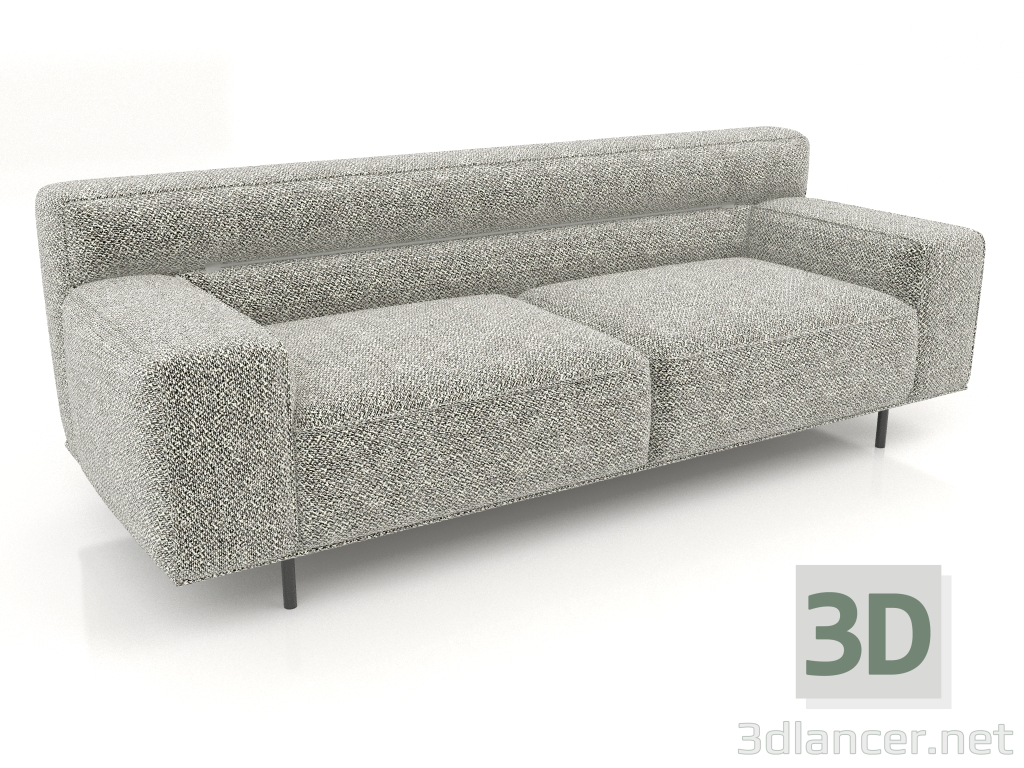 3D Modell Gerades Sofa CAMERTON (Brugal 23) - Vorschau