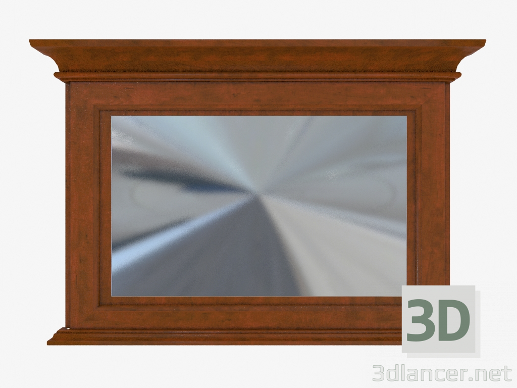3D Modell Spiegel an der Wand (3869-30) - Vorschau