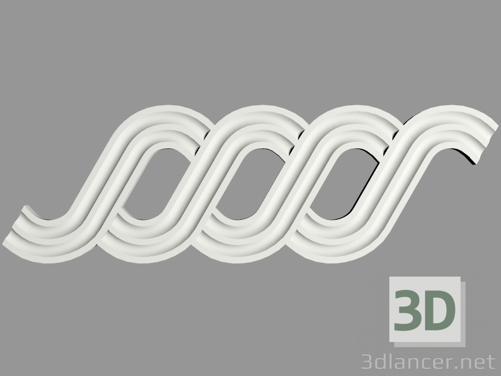 modèle 3D Frise (FR7) - preview