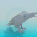 modèle 3D Oiseau Aigle - preview