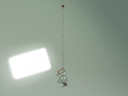 Lámpara colgante Clamp (transparente)