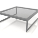 modello 3D Tavolino 90 (Antracite) - anteprima