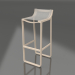 3d model Stool with a low back (Sand) - preview