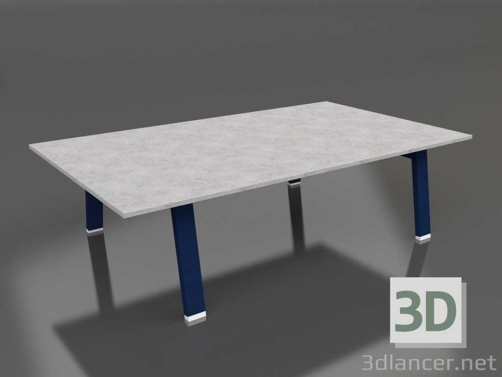 3d model Coffee table 120 (Night blue, DEKTON) - preview