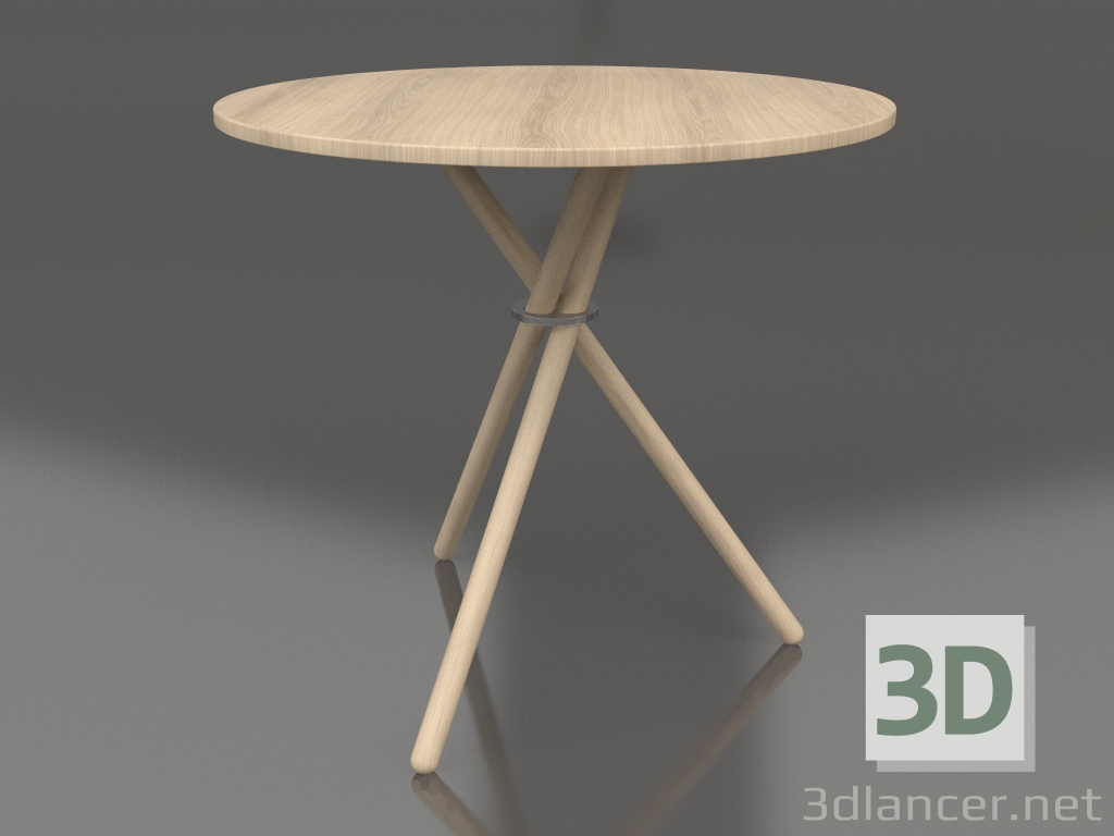 modèle 3D Table basse Aldric (Chêne clair, Chêne clair) - preview