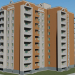 modèle 3D de Immeuble de neuf étages à Zlatoust sur Sverdlova 13 acheter - rendu