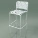 3D modeli İstiflenebilir sokak bar sandalyesi InOut (828, Beyaz Lake Alüminyum) - önizleme