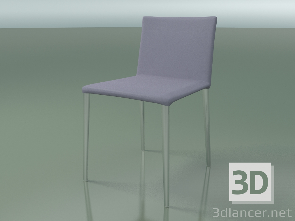 Modelo 3d Cadeira 1707 (H 77-78 cm, com estofamento em couro, CRO) - preview