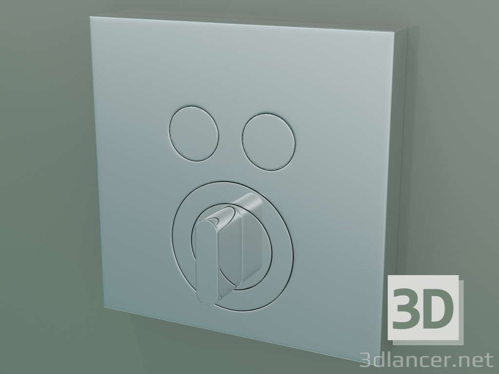 3D Modell Duschhahn für 2 Steckdosen (15768000) - Vorschau