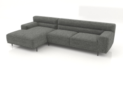 Sofa with ottoman CAMERTON (Brugal 95)