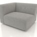3d model Sofa module 1 seater (L) 83x90 with an armrest on the left - preview