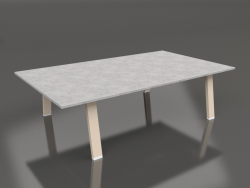 Coffee table 120 (Sand, DEKTON)