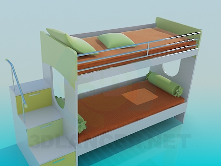 3d model Sofa bed | 1803 | 3dlancer.net