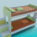 3 डी मॉडल सोफा बेड - पूर्वावलोकन