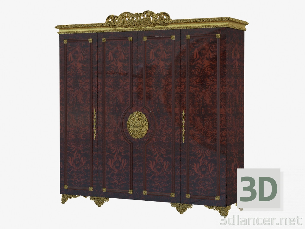 3d model Closet in classical style 460 - preview