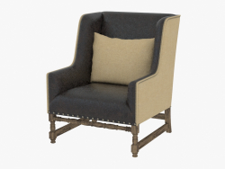 Кресло кожаное ANTWERPEN ARMCHAIR (7841.0008HL)