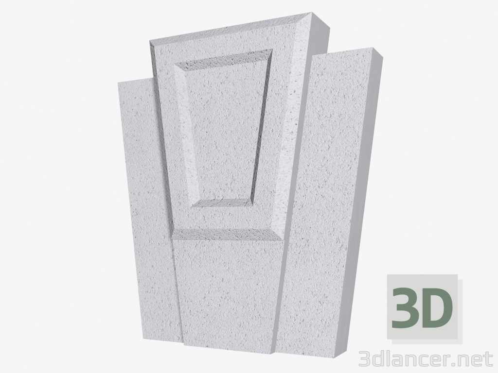 modèle 3D Trapèze (FZ60B) - preview