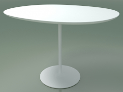 Oval table 0641 (H 74 - 90x108 cm, F01, V12)