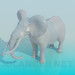 Modelo 3d Elefante - preview