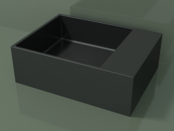 Countertop washbasin (01UN21102, Deep Nocturne C38, L 48, P 36, H 16 cm)