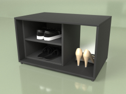 Bench with shoe shelves (10423)