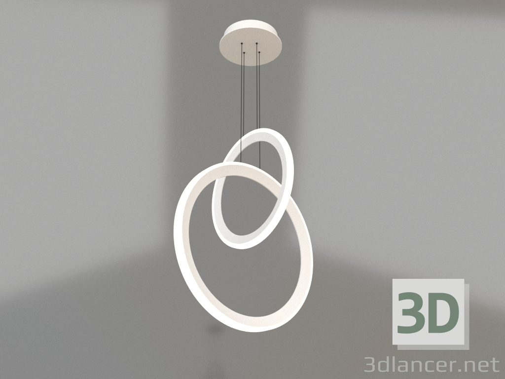 modèle 3D Lustre suspendu (7191) - preview
