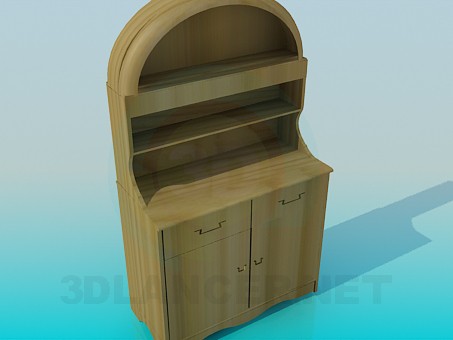 modelo 3D Buffet - escuchar modelo 3D Buffet - escuchar