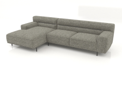 Sofa with ottoman CAMERTON (Brugal 94)