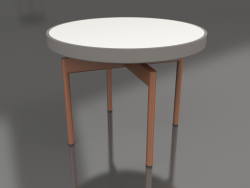 Round coffee table Ø60 (Quartz gray, DEKTON Zenith)