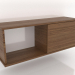modèle 3D Étagère suspendue SHELF (avec 1 section ouverte à gauche) 1000 mm (noyer clair) - preview