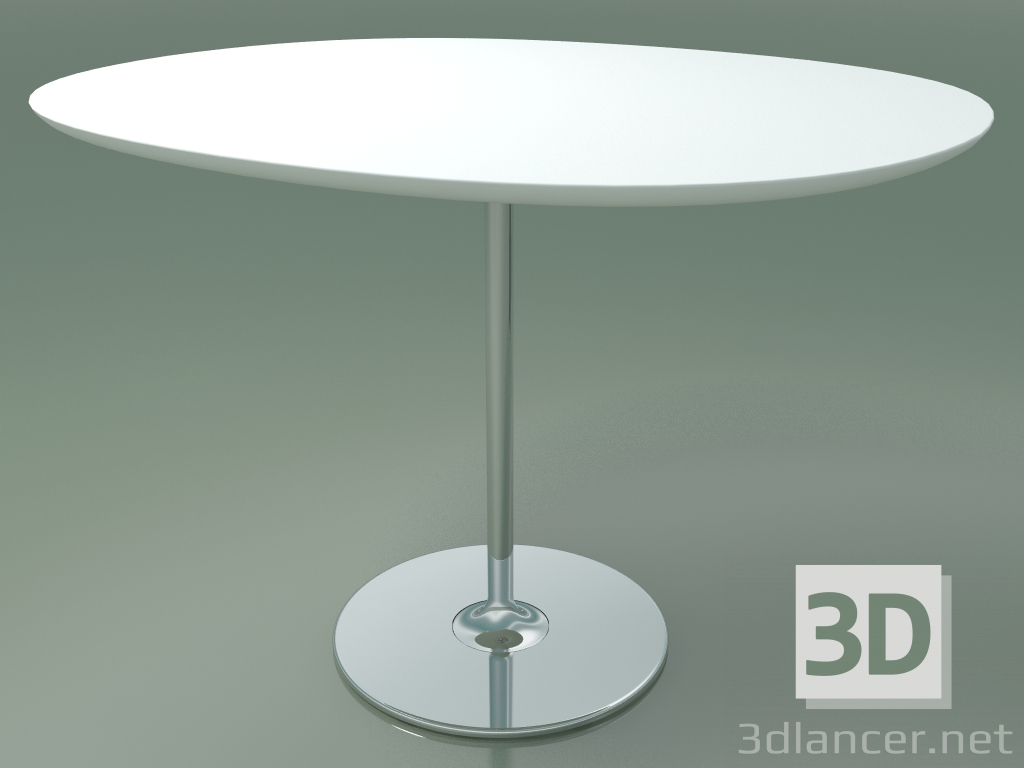 3d model Oval table 0641 (H 74 - 90x108 cm, F01, CRO) - preview