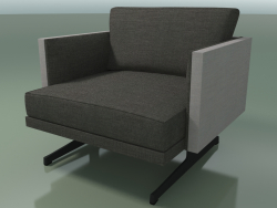 Кресло одноместное 5215 (H-legs, двухцветная обивка)