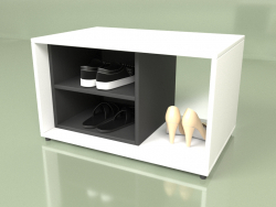 Bench with shoe shelves (10421)