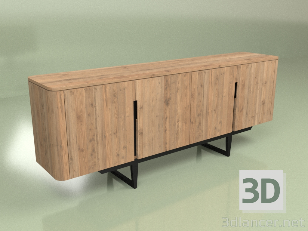 3 डी मॉडल बेडसाइड टेबल मदीना - पूर्वावलोकन