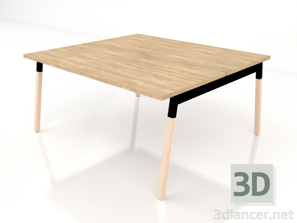 modèle 3D Table de travail Ogi W Bench Slide BOW46 (1600x1410) - preview