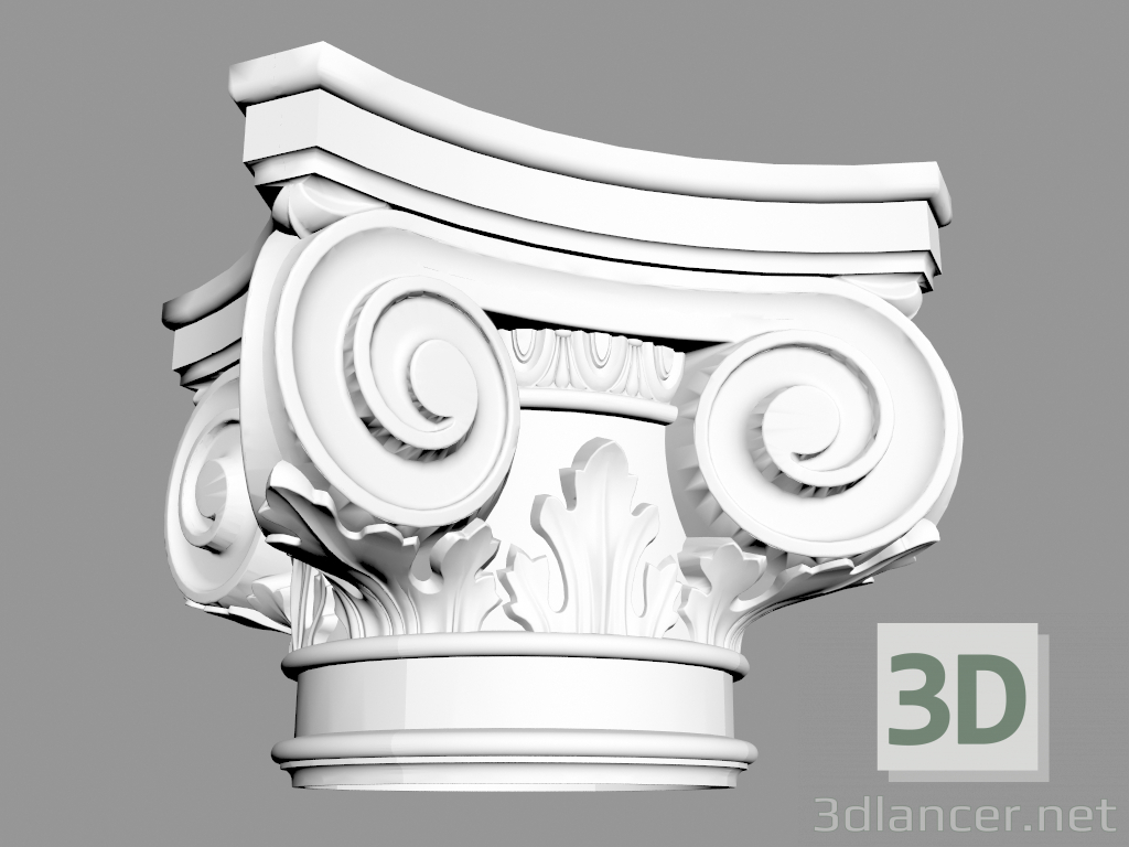 modello 3D La capitale (KPF8) - anteprima