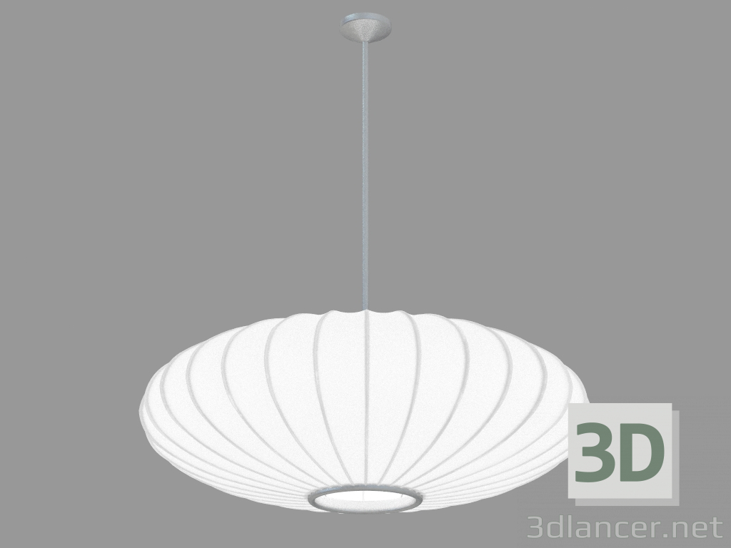 modello 3D Lampada a sospensione Nelson Saucer Lampada a sospensione - anteprima