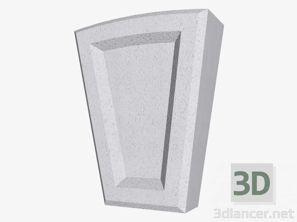 modèle 3D Trapèze (FZ64R) - preview