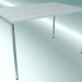 3D Modell Mittlerer Tisch (S2 G1, 1200x800x740 mm) - Vorschau