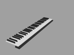 Klaviatur mit 5 Oktaven