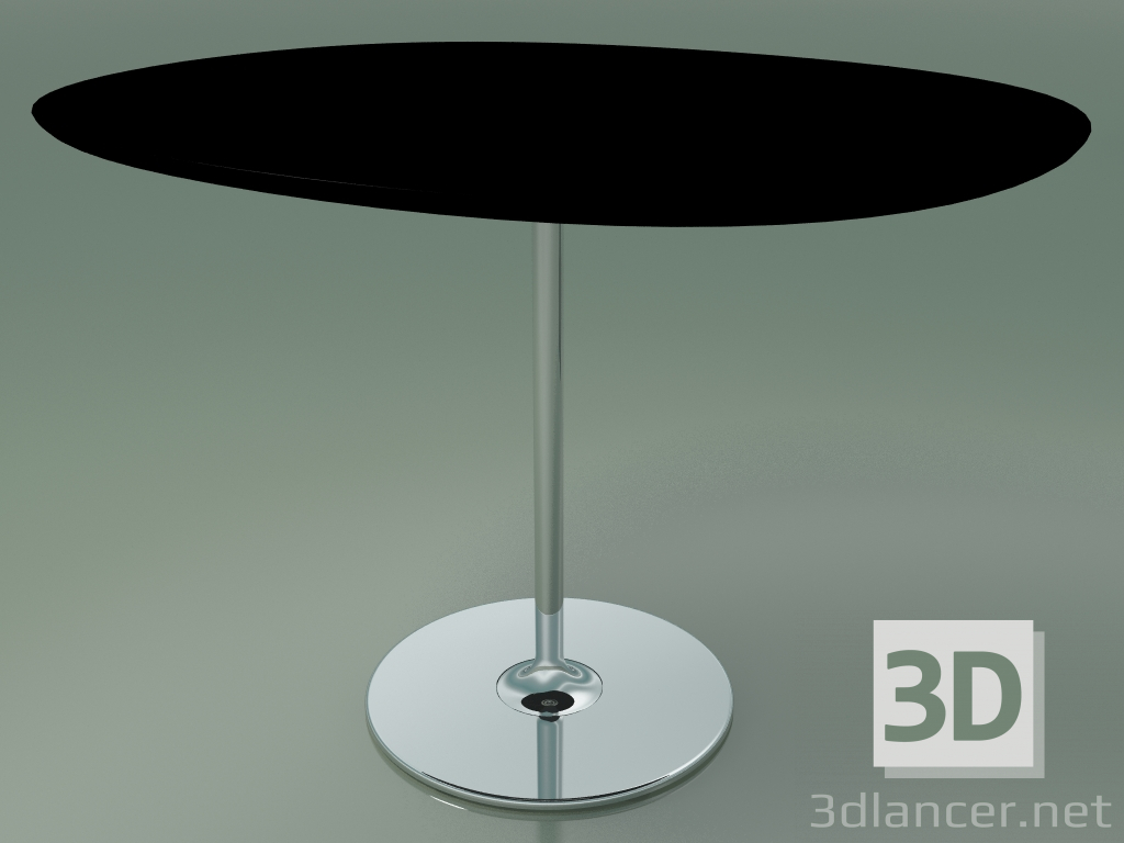 3D Modell Ovaler Tisch 0641 (H 74 - 90 x 108 cm, F02, CRO) - Vorschau