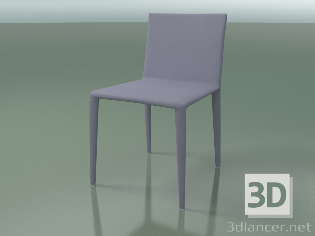 3d model Chair 1707 (H 77-78 cm, full leather upholstery) - preview